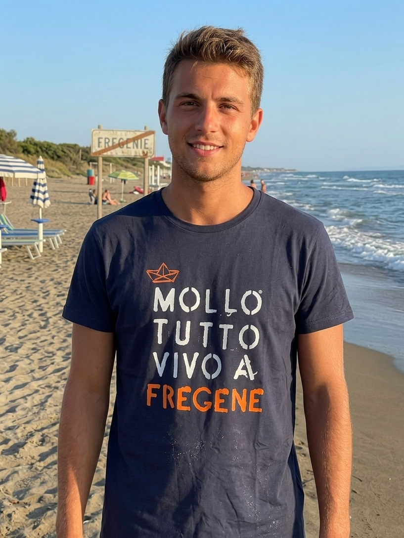T-shirt Uomo Mollo Tutto Vivo a Fregene