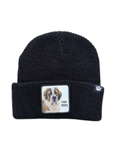 Carica l&#39;immagine nel visualizzatore di Gallery, Beanie Goorin Bros Black Top Dog