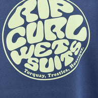 Felpa Cappuccio Rip Curl Wetsuit Icon Hood