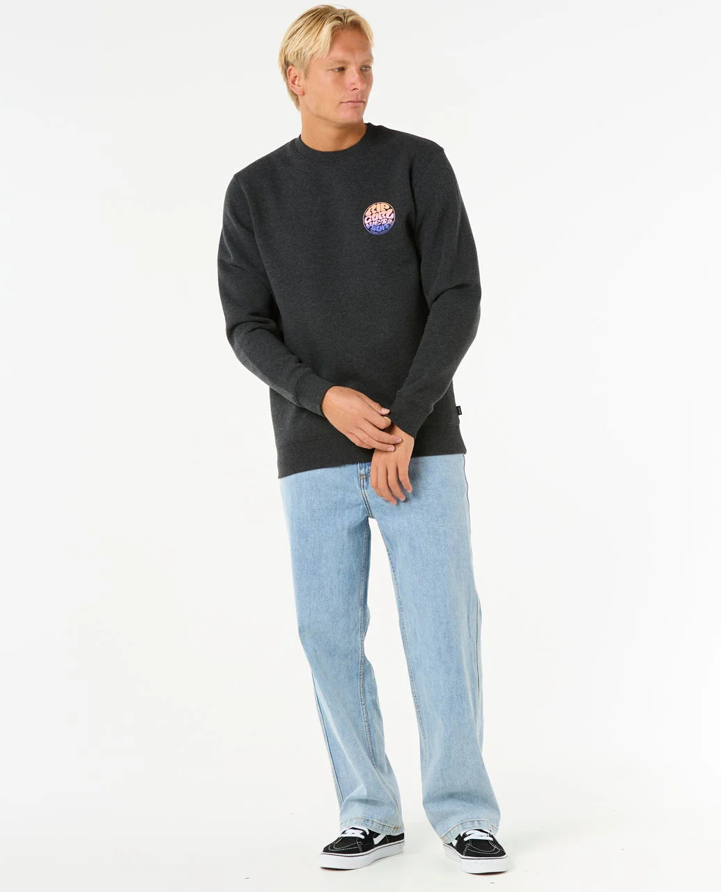 Felpa Girocollo Rip Curl Wetsuit Icon Crew