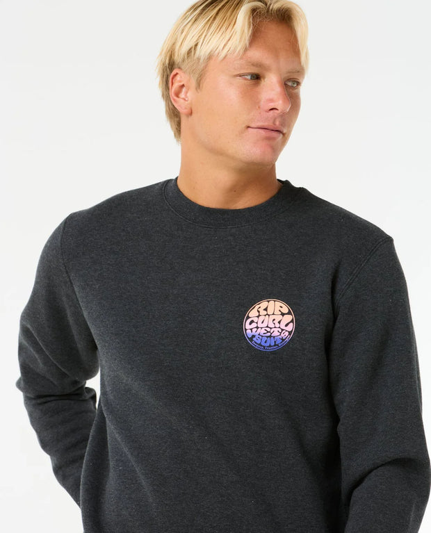 Felpa Girocollo Rip Curl Wetsuit Icon Crew