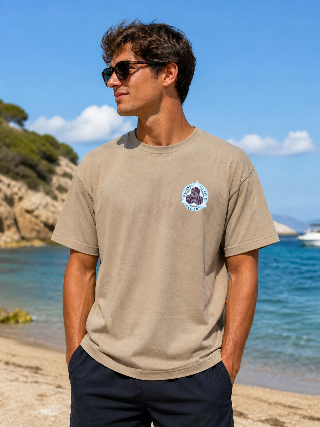 T-shirt Channel Island Diamond Short Sleeeve