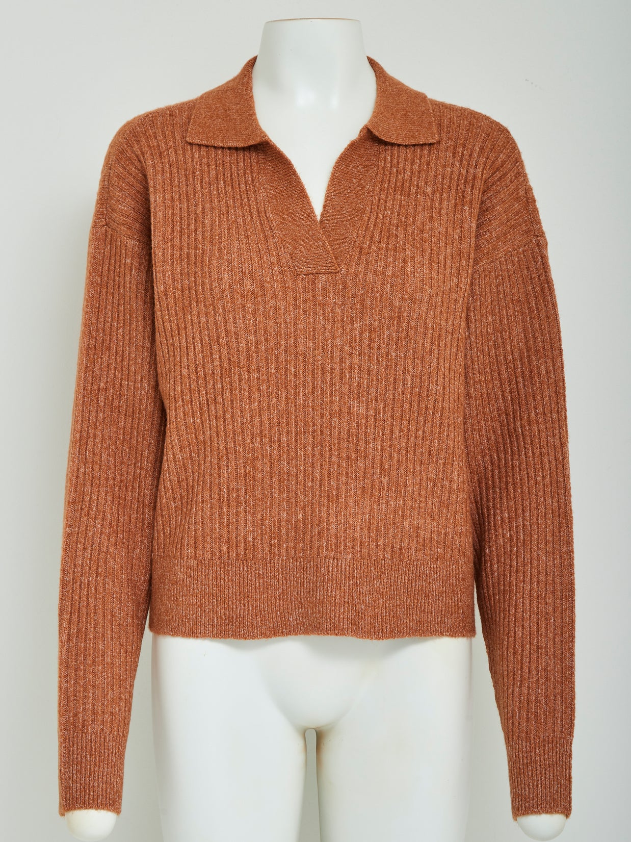 Pullower Desires DSEmma Crop Polo Knit