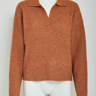 Pullower Desires DSEmma Crop Polo Knit