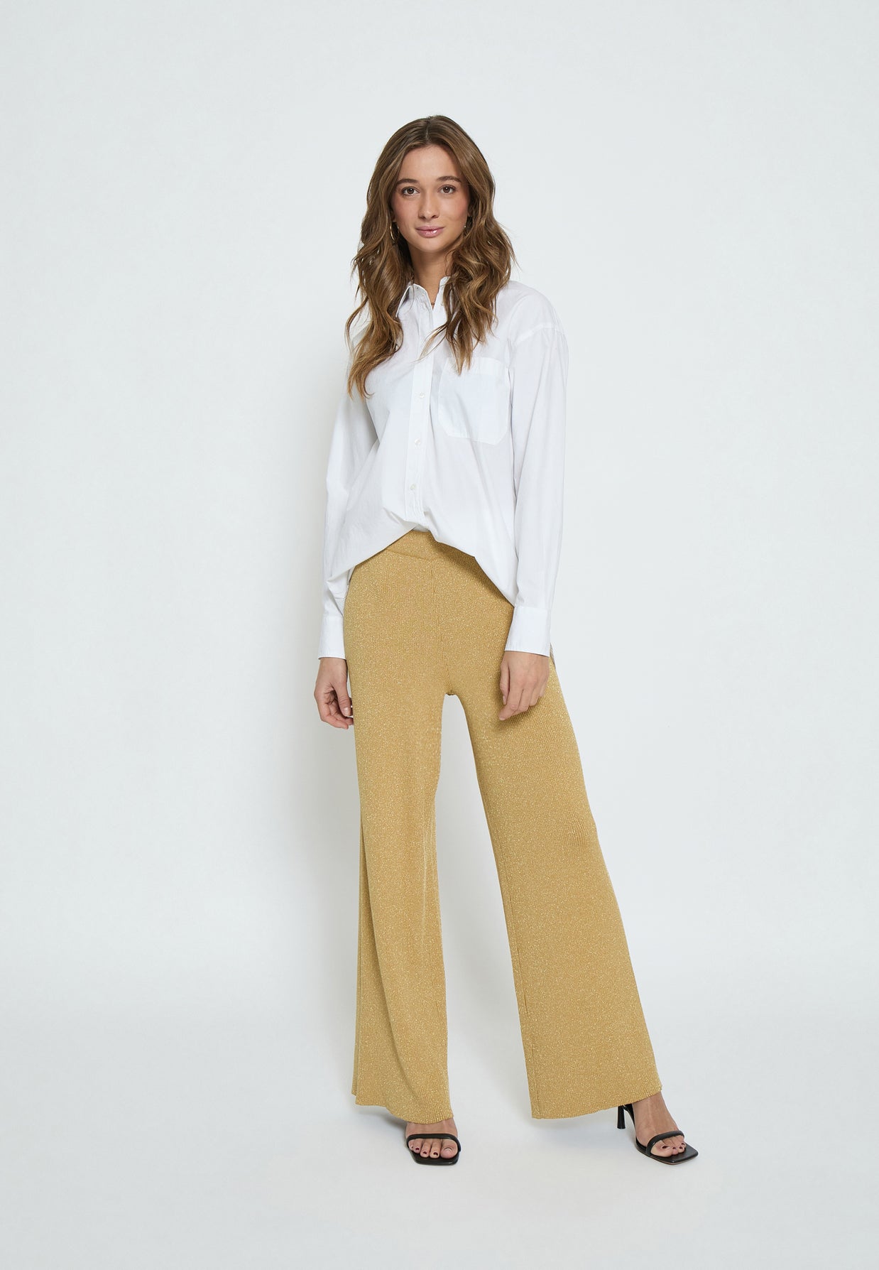 Pantaloni Desires DSFaye High Waisted Wide