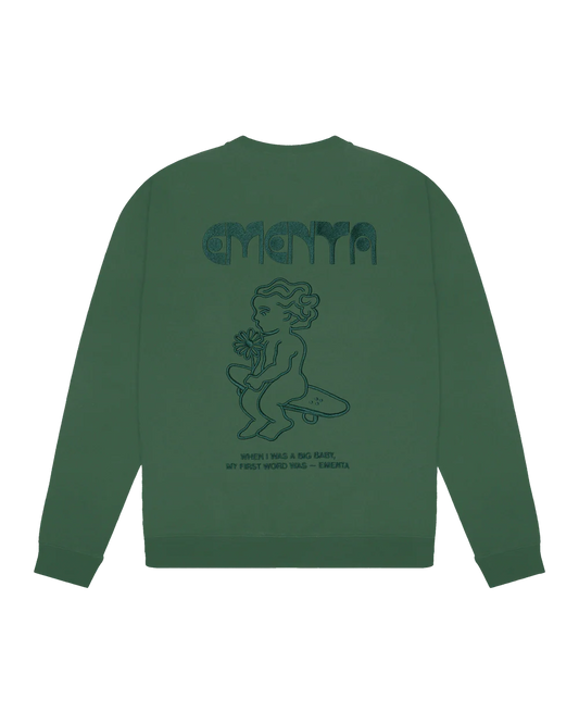 Felpa Girocollo Ementa First Word Crew