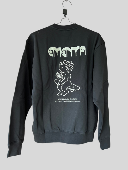 Felpa Girocollo Ementa First Word Crew