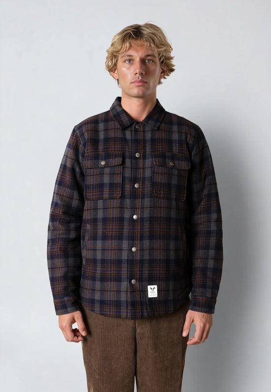 Camicia Flanella Imbottita Fat Moose Gili Padded Overshirt