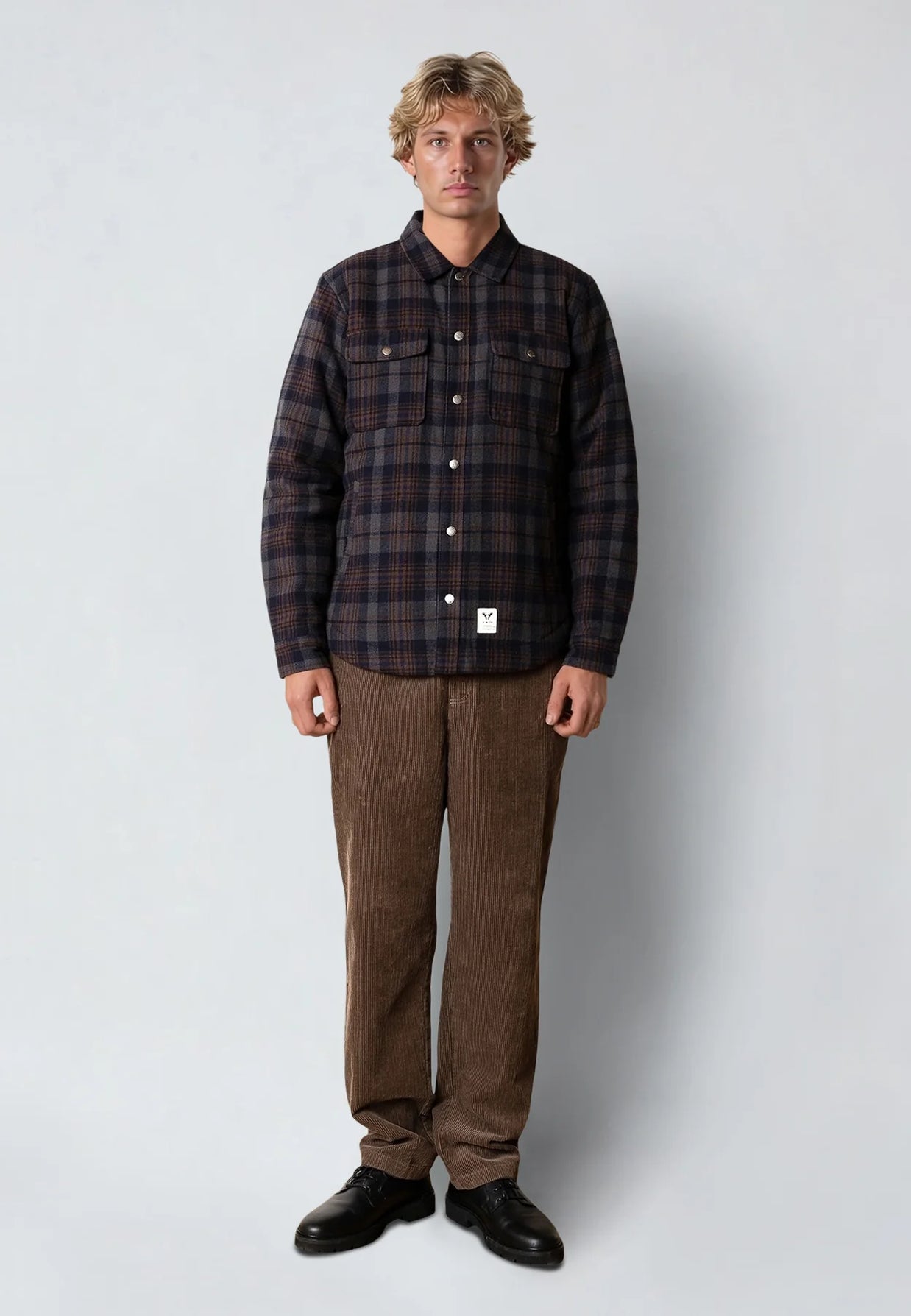 Camicia Flanella Imbottita Fat Moose Gili Padded Overshirt