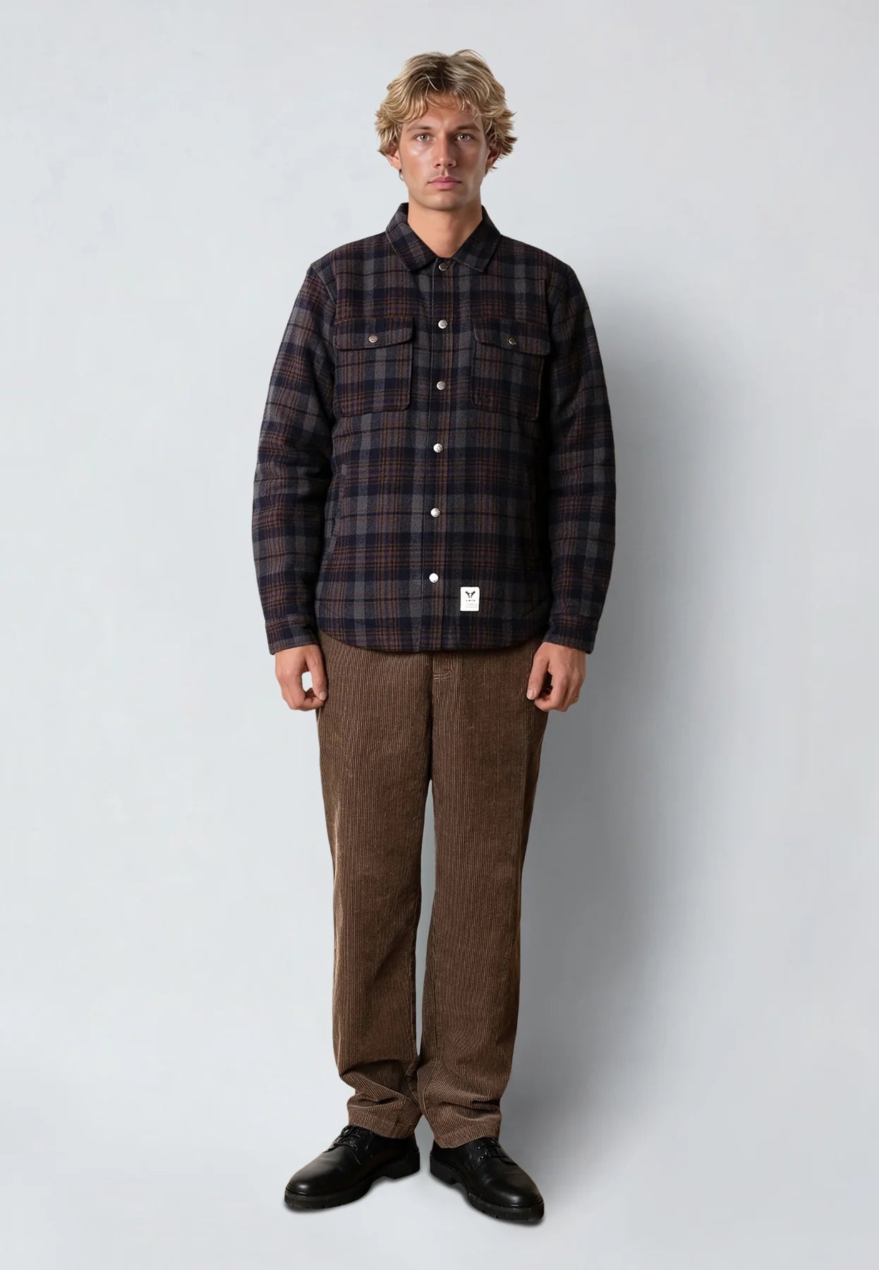 Camicia Flanella Imbottita Fat Moose Gili Padded Overshirt