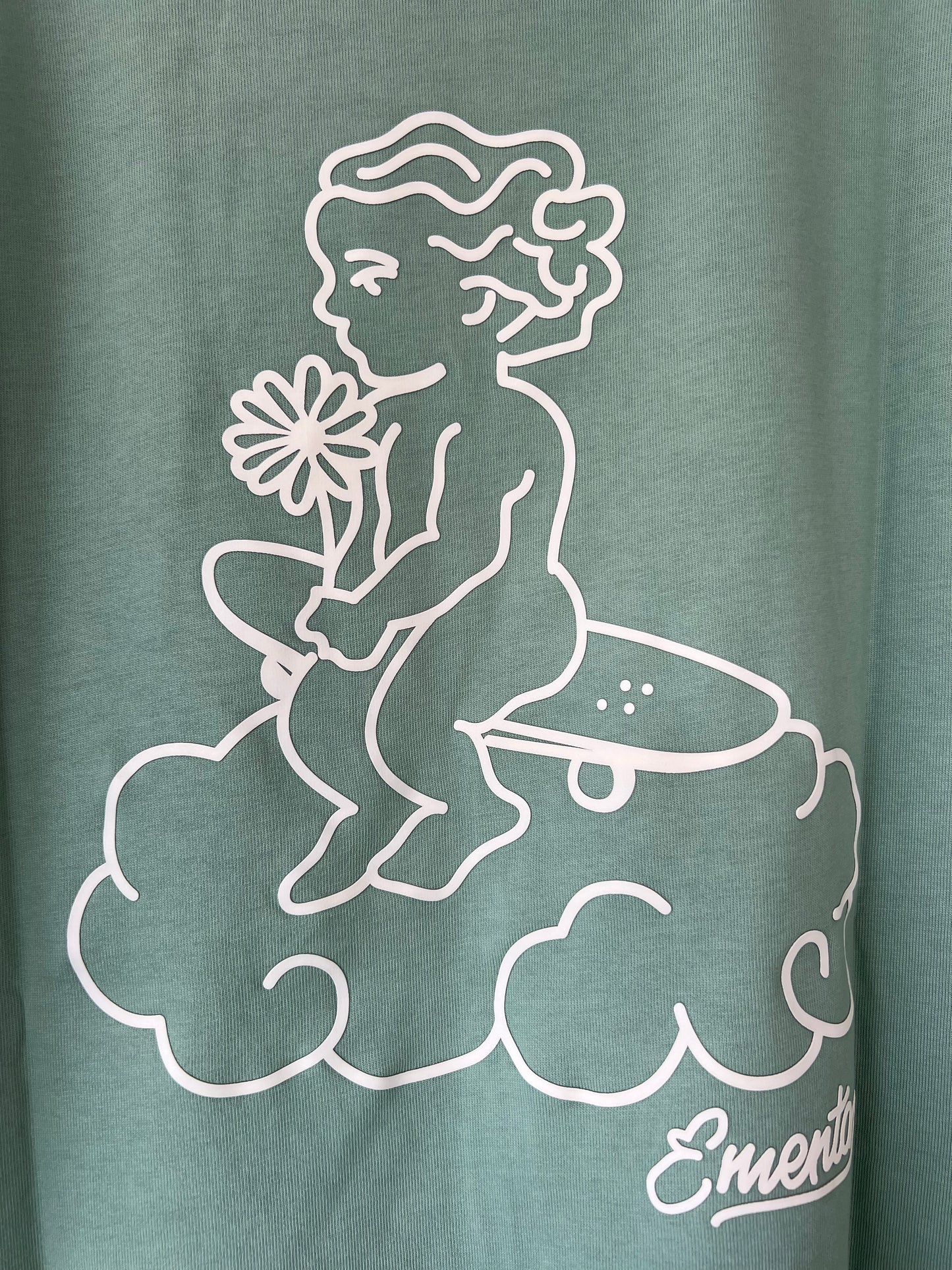 T-shirt Ementa Cloudly