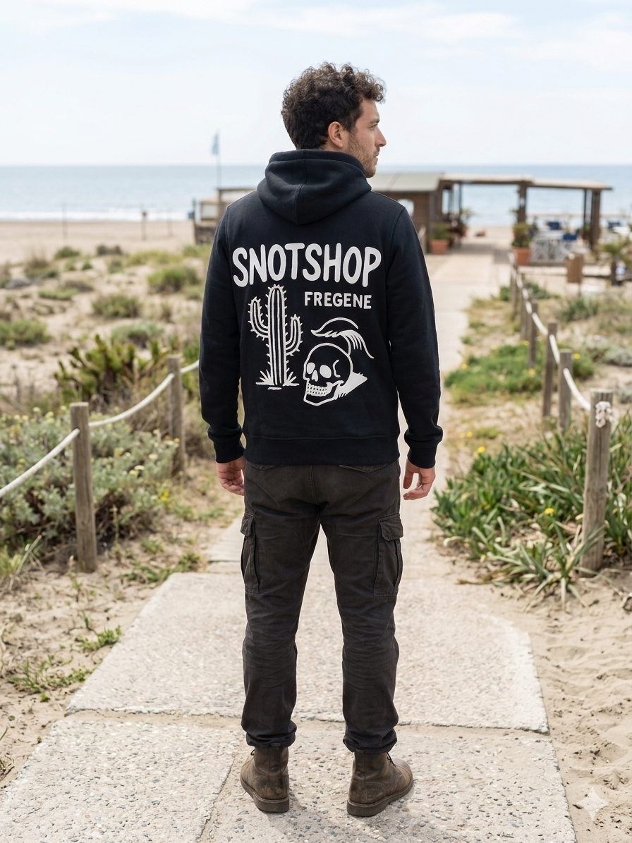 Felpa Cappuccio Unisex Booger x Snotshop
