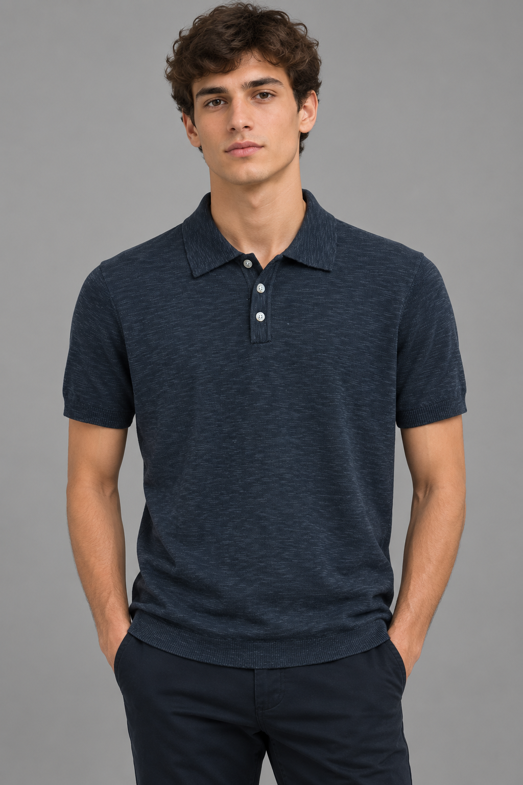 Polo Uomo Booger Slim Filo