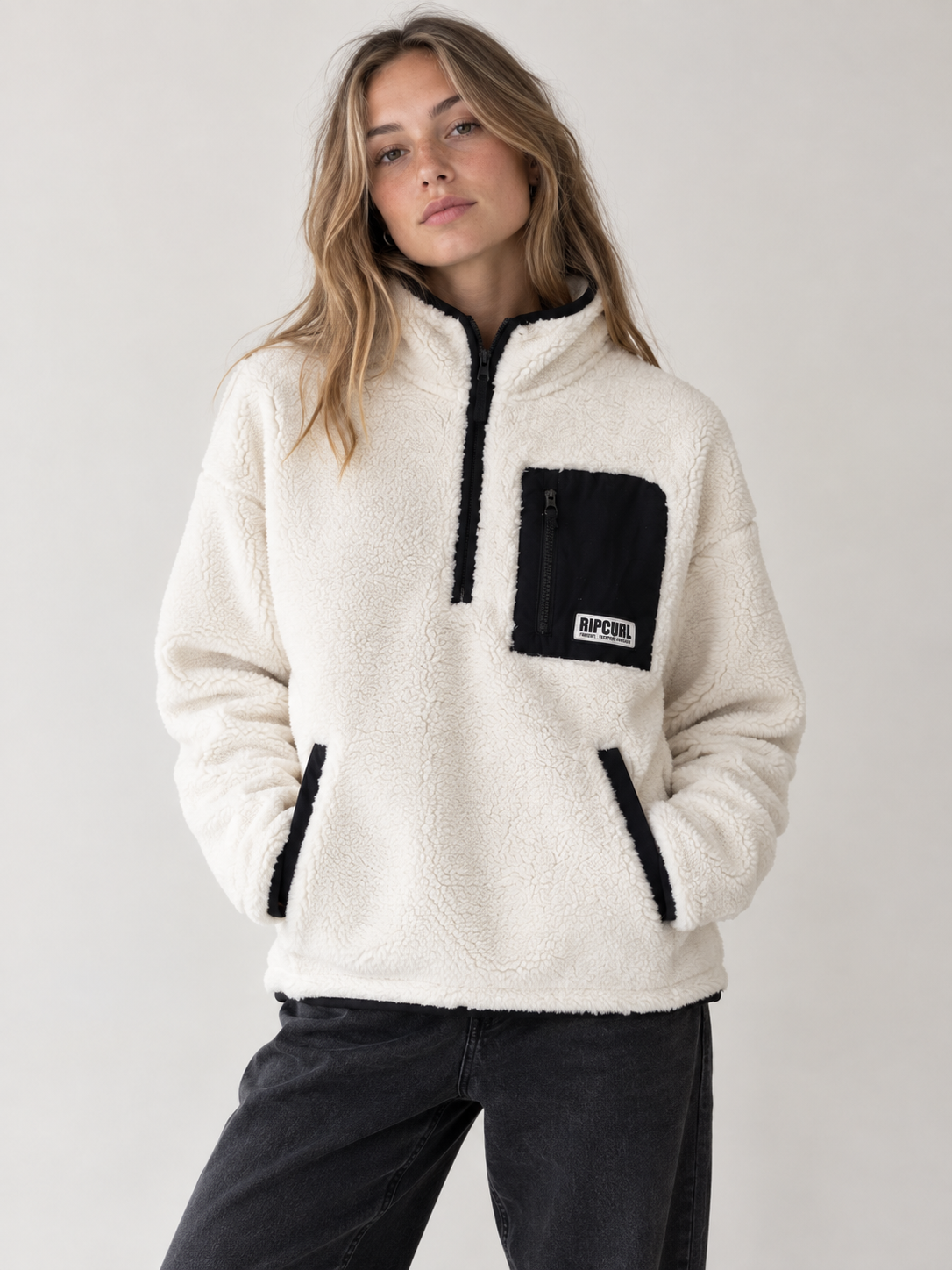 Pile Rip Curl Party Wave Polar Zip