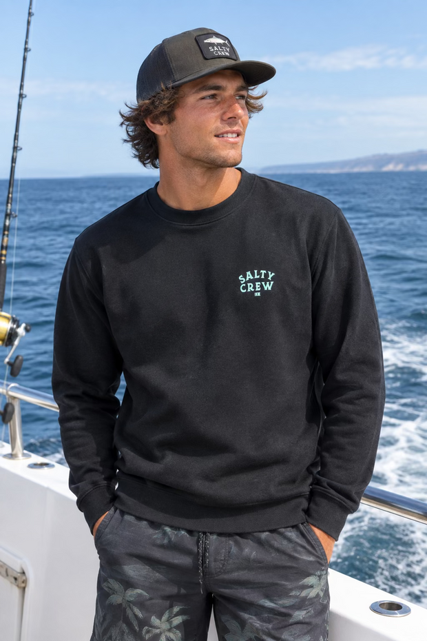 Felpa Girocollo Salty Crew Ulua Crew