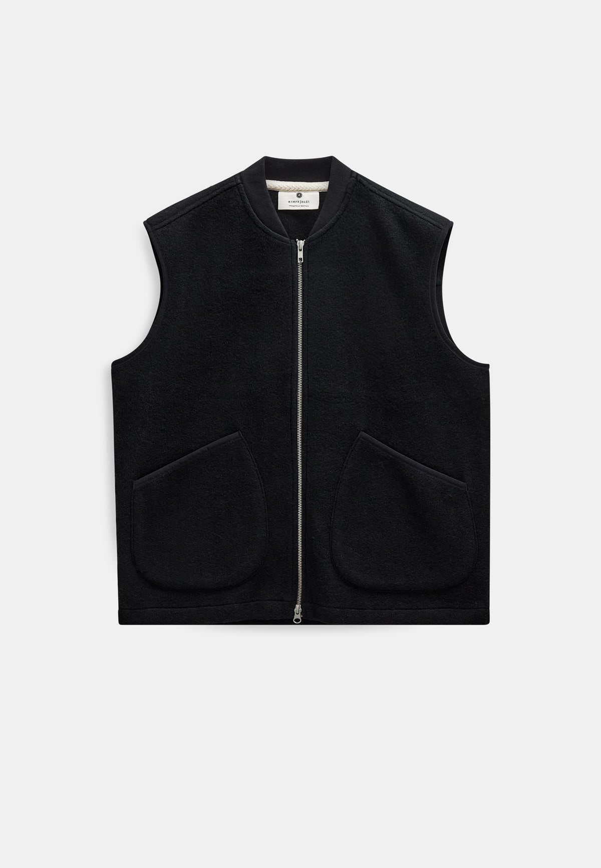 Gilet Uomo Anerkjendt Akrobin Boiled Wool