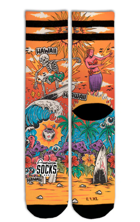 Calzini American Socks Hawaii