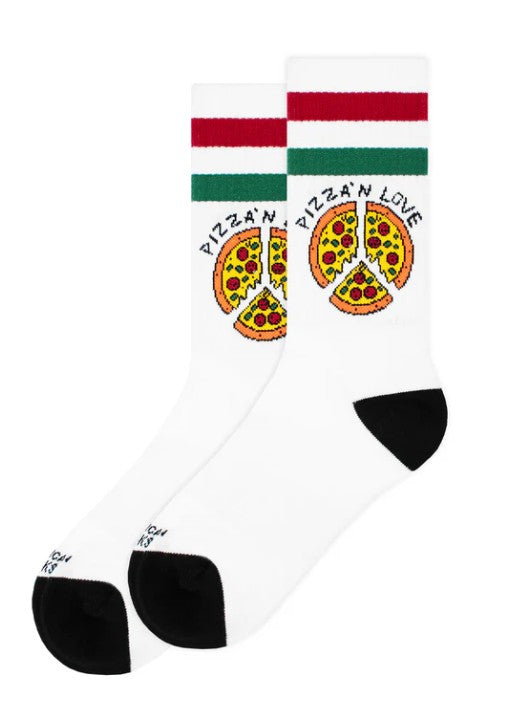 Calzini American Socks Pizza'n Love