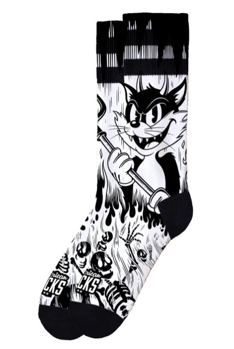 Calzini American Socks Evil Cat