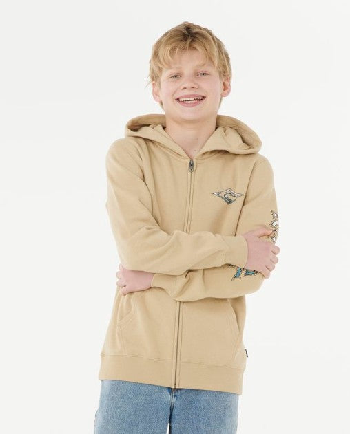 Felpa Cappuccio Zip Rip Curl Tropic Daze