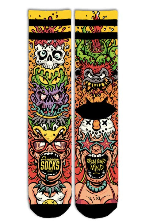 Calzini American Socks Open Your Mind