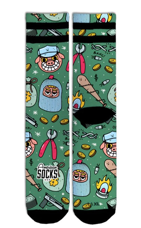 Calzini American Socks Heist Havoc