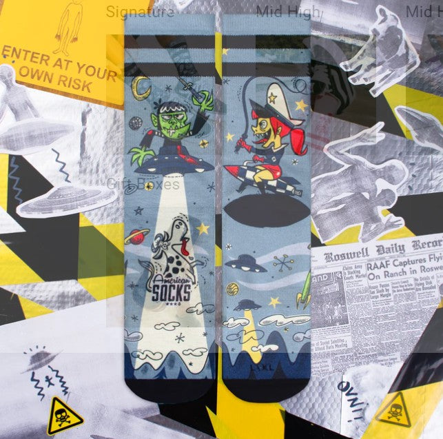 Calzini American Socks Alien Snatch