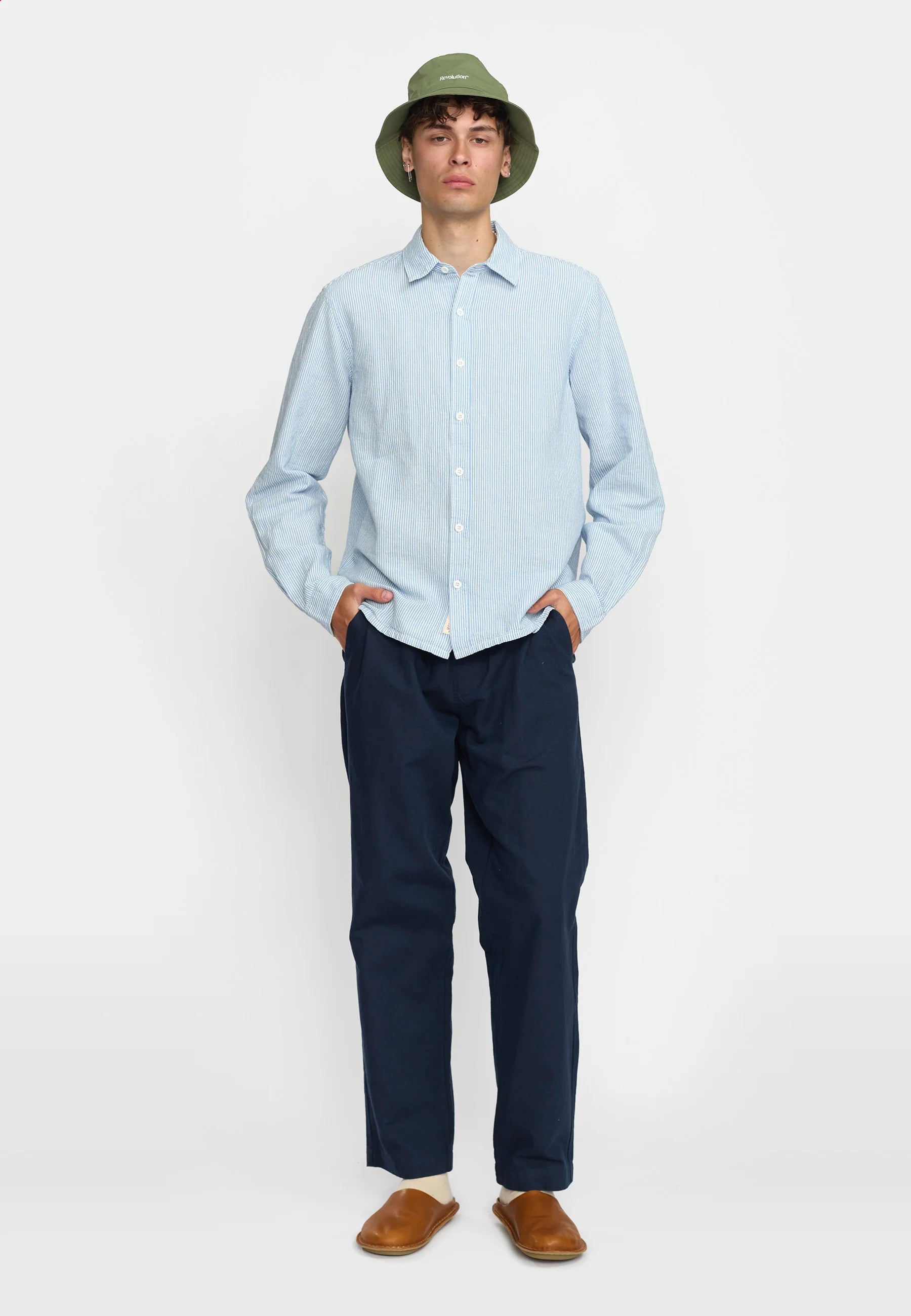 Pantaloni Revolution Linen Trousers