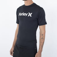 Lycra Hurley Manica Corta O&O Quickdry