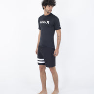 Lycra Hurley Manica Corta O&O Quickdry