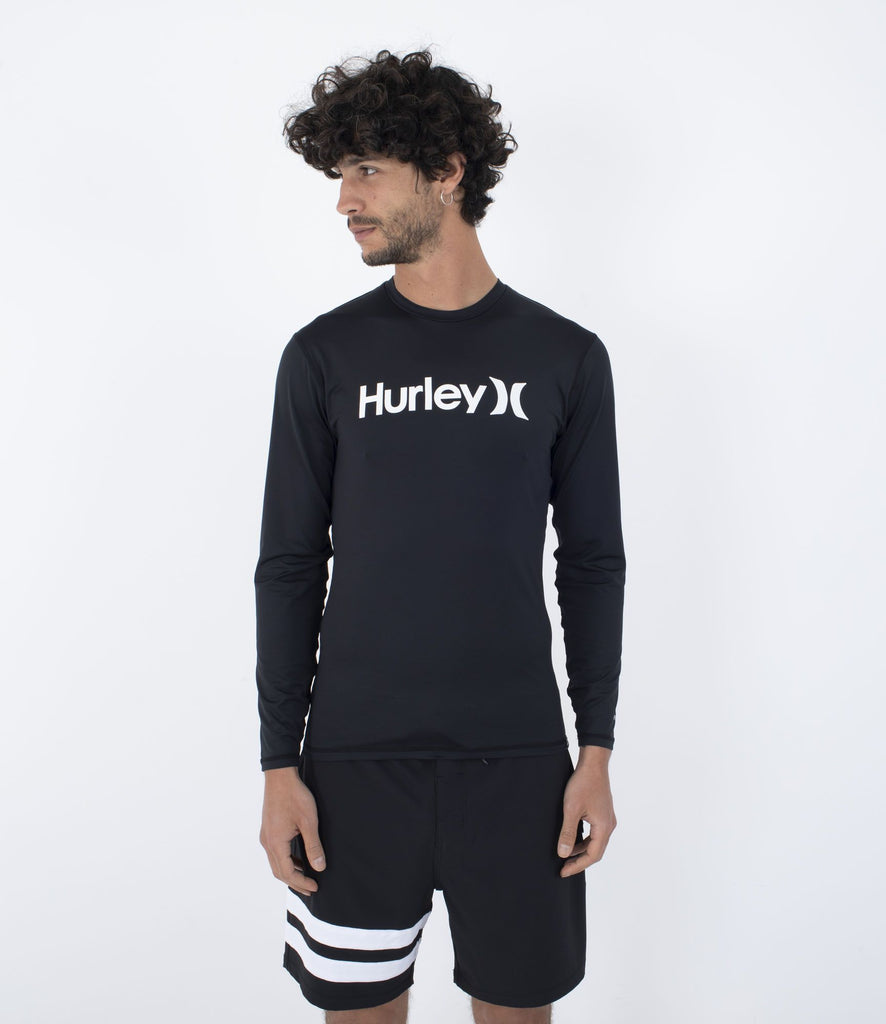 Lycra Hurley Manica Lunga O&O Quickdry