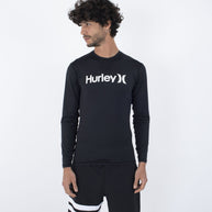 Lycra Hurley Manica Lunga O&O Quickdry