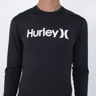 Lycra Hurley Manica Lunga O&O Quickdry