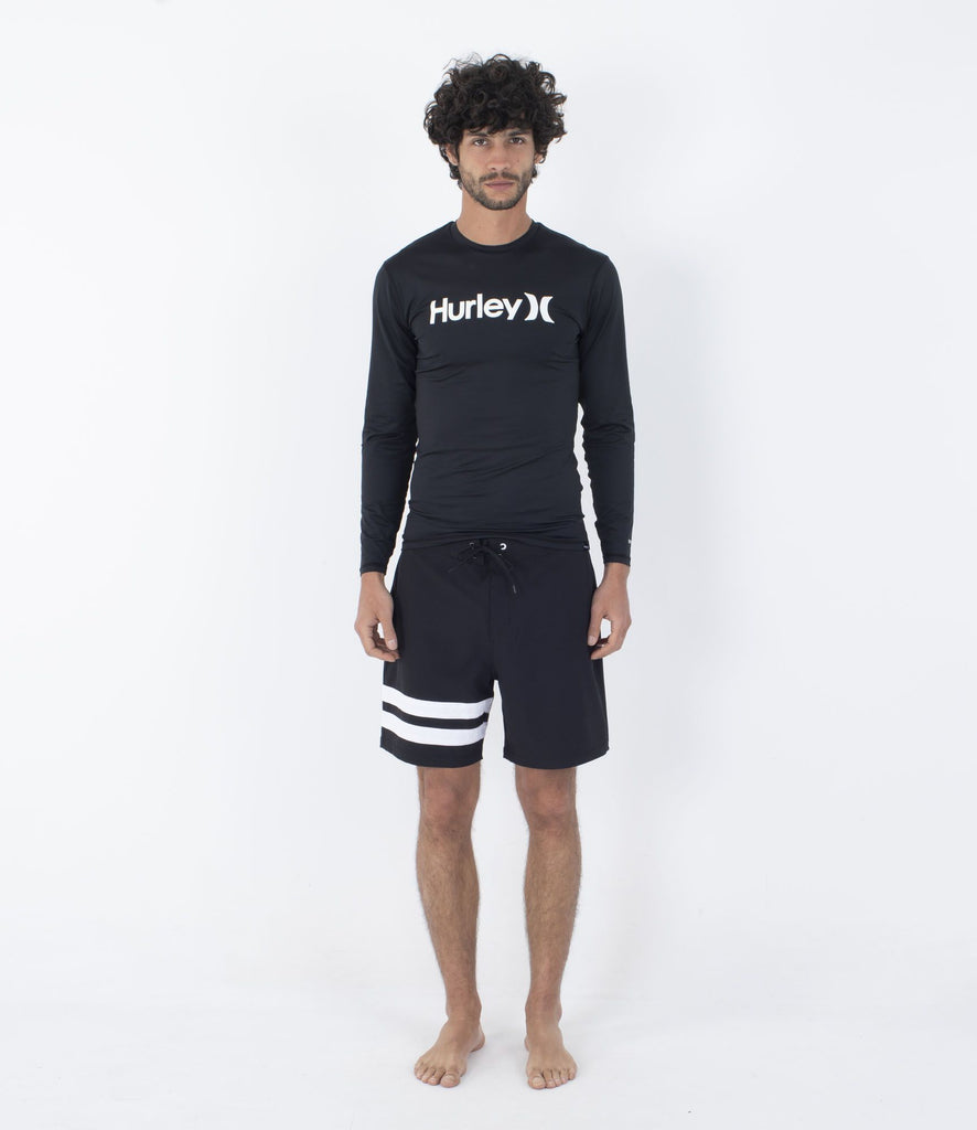 Lycra Hurley Manica Lunga O&O Quickdry