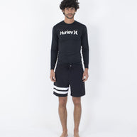 Lycra Hurley Manica Lunga O&O Quickdry