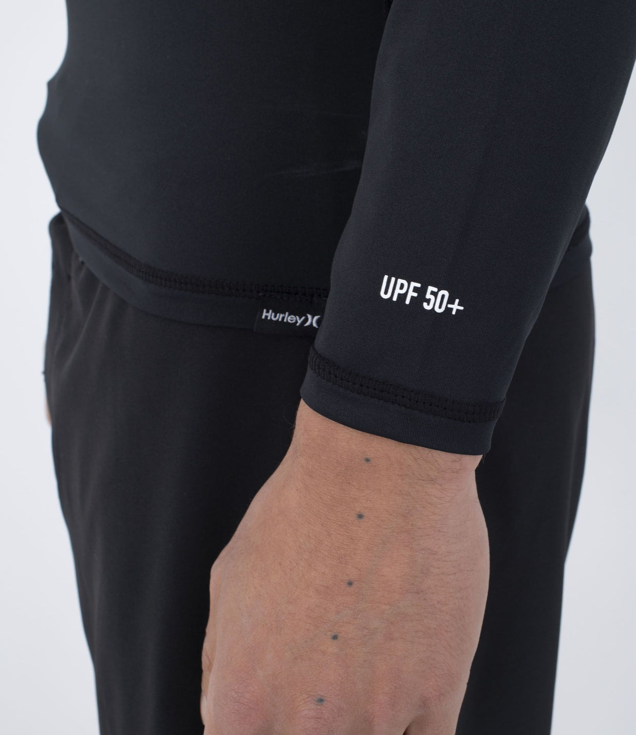 Lycra Hurley Manica Lunga O&O Quickdry