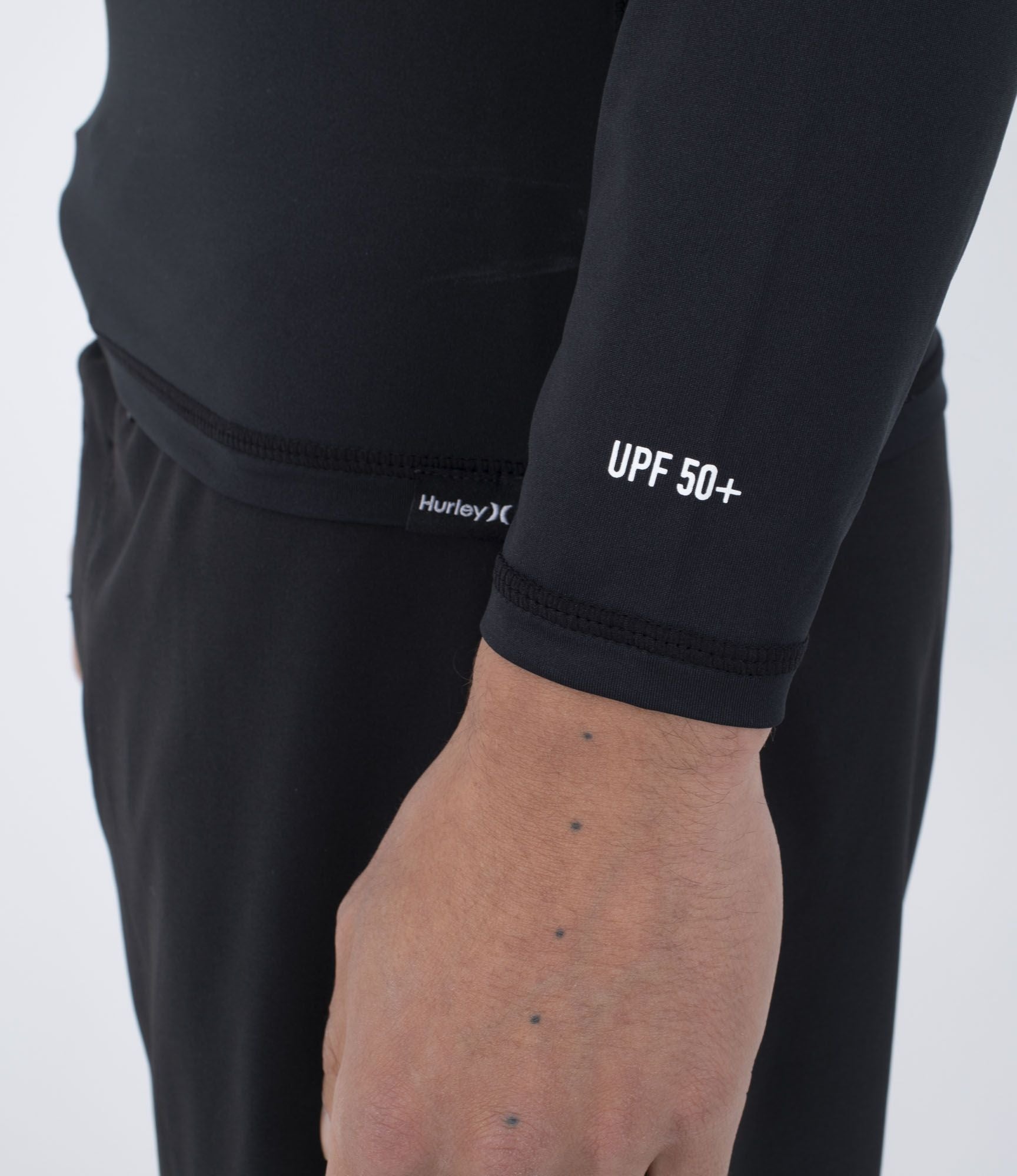 Lycra Hurley Manica Lunga O&O Quickdry