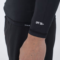 Lycra Hurley Manica Lunga O&O Quickdry