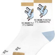 Calzini American Socks No More Plastic