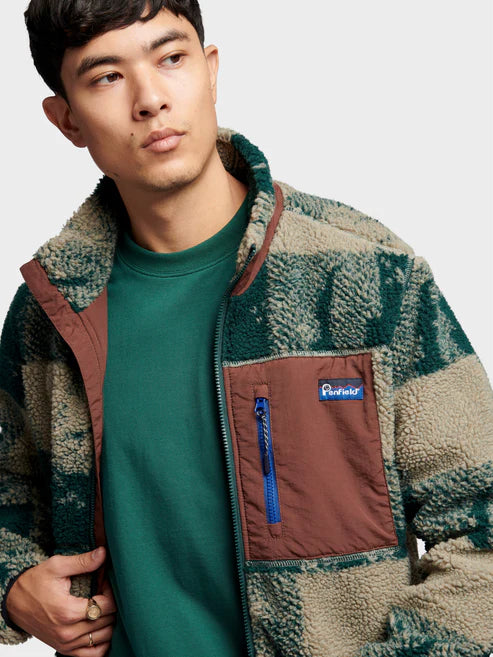 Giacca Uomo Sherpa Penfield Textured Check Mattawa