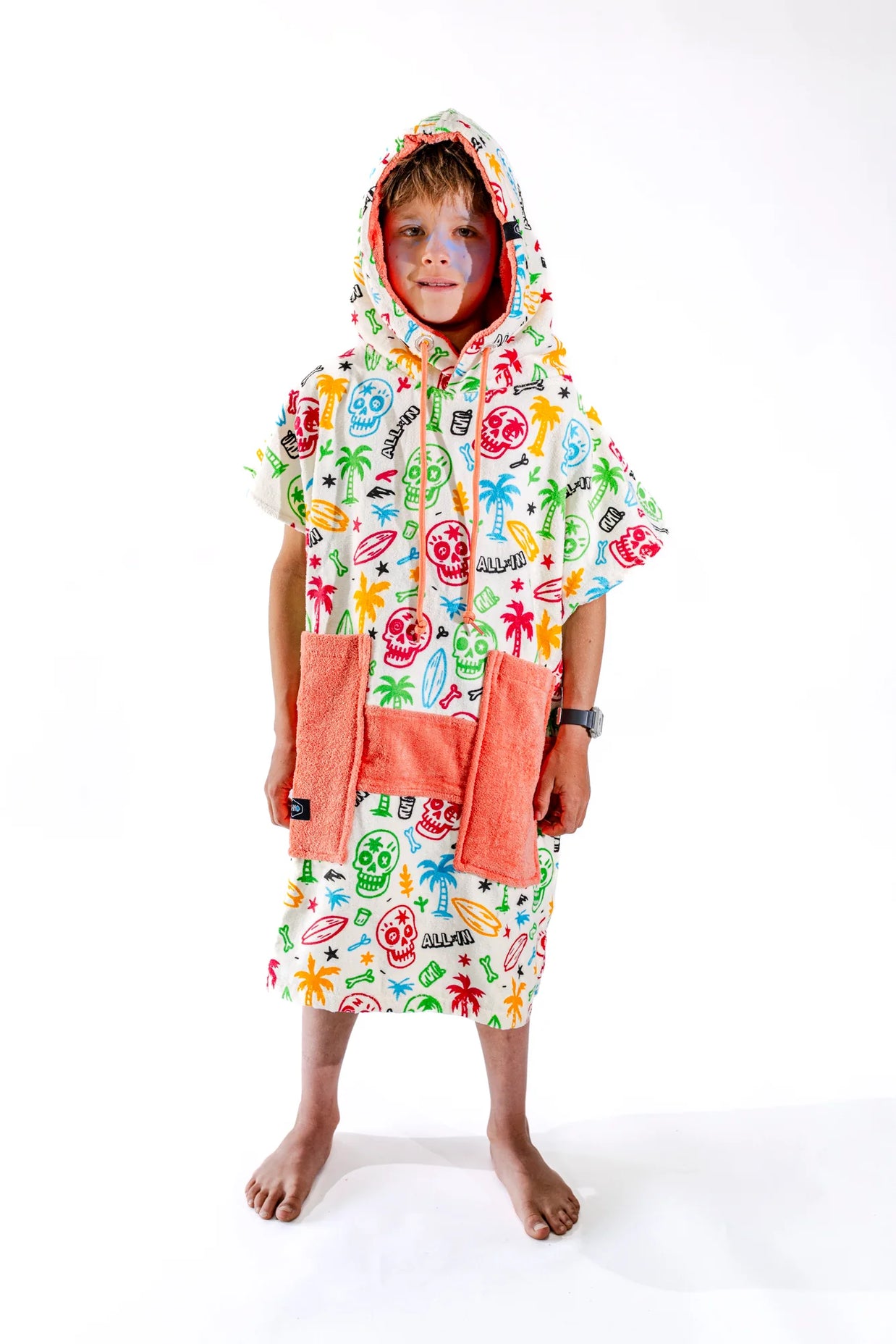 Poncho All-In Junior Skully