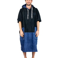 Poncho All-In Black Navy