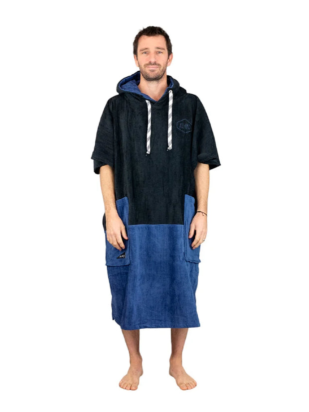 Poncho All-In Black Navy