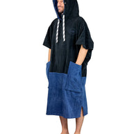 Poncho All-In Black Navy