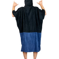 Poncho All-In Black Navy