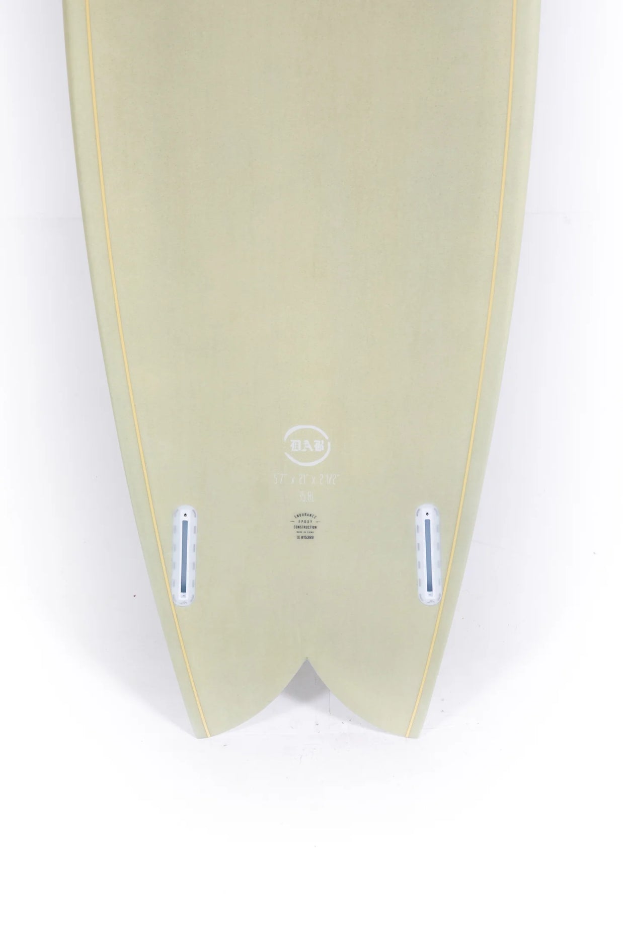 Twin Fin Indio Surfboards Dab 5'7''