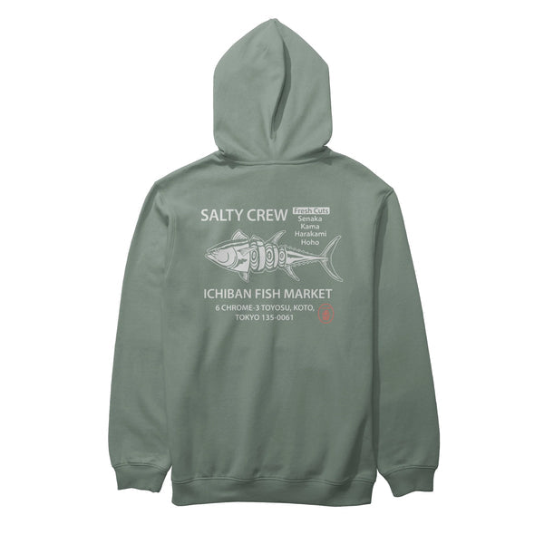 Felpa Cappuccio Uomo Salt Crew Ichiban Fleece