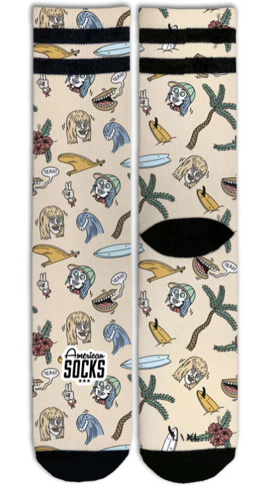 Calzini American Socks Strinky Surfer