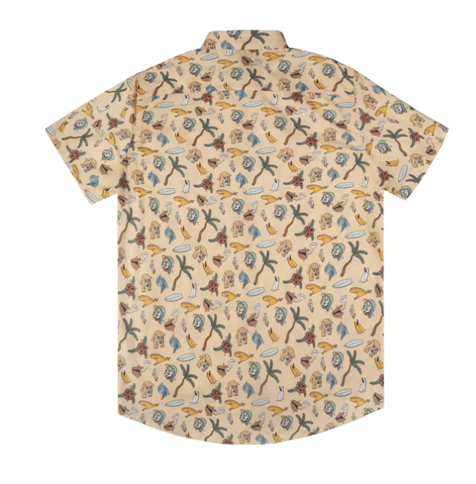 Camicia Manica Corta American Sox Stinky Surfer