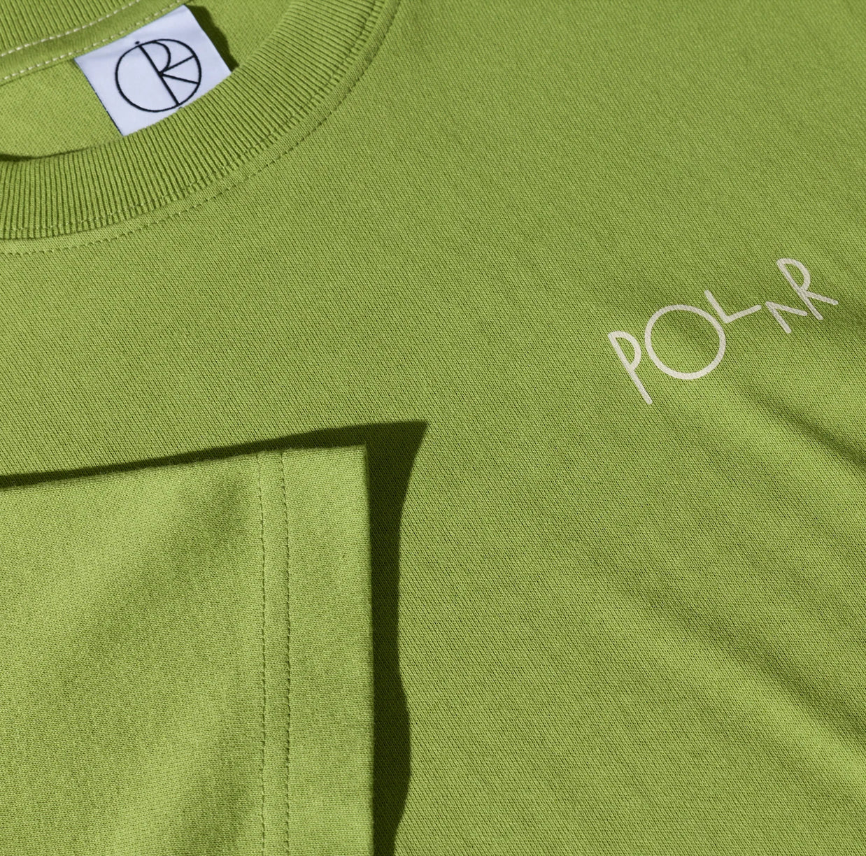 T-Shirt Polar Stroke Logo Contrast 